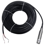 24VDC 164ft Submersible Water Level Transmitter 4-20mA Liquid Level Sensor Probe for Water Tank
