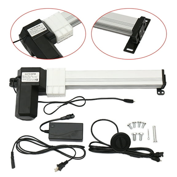 24VDC  6000N Linear Actuator, Electric Linear Drive, 330mm Stroke Actuator with Hand Controller