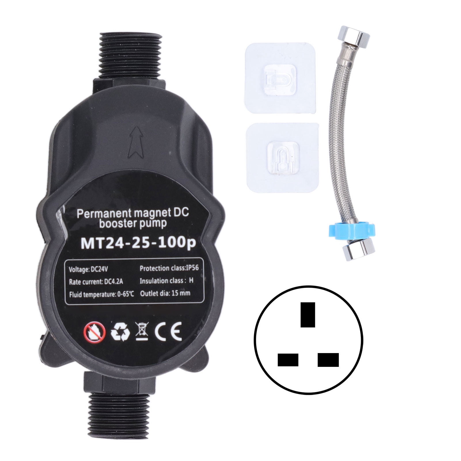 24VDC Automatic Water Pressure Booster Pump for Shower Wall Mounted