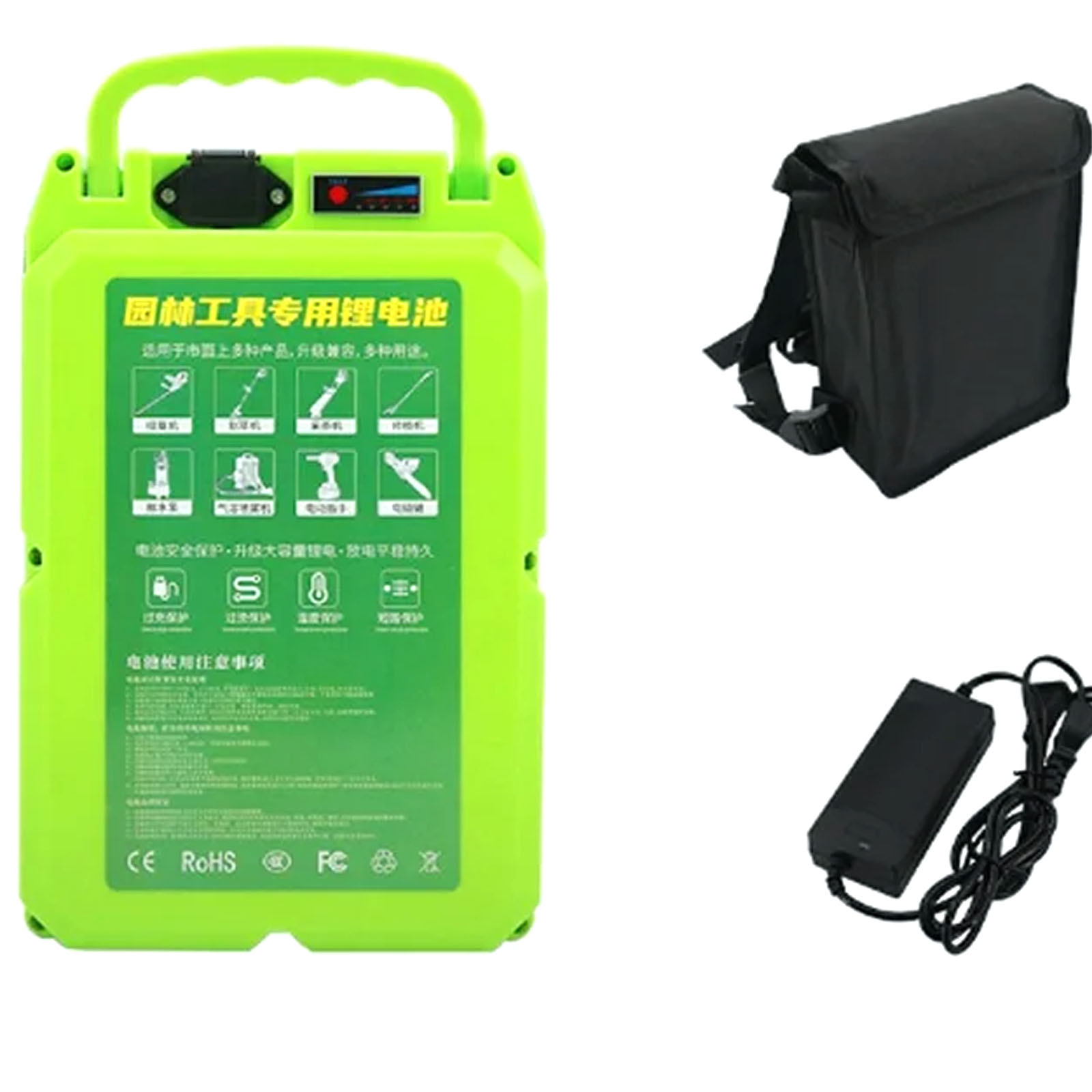 24VElectric Lawn Mower Lithium Battery, Garden Tool Hedge Trimmer