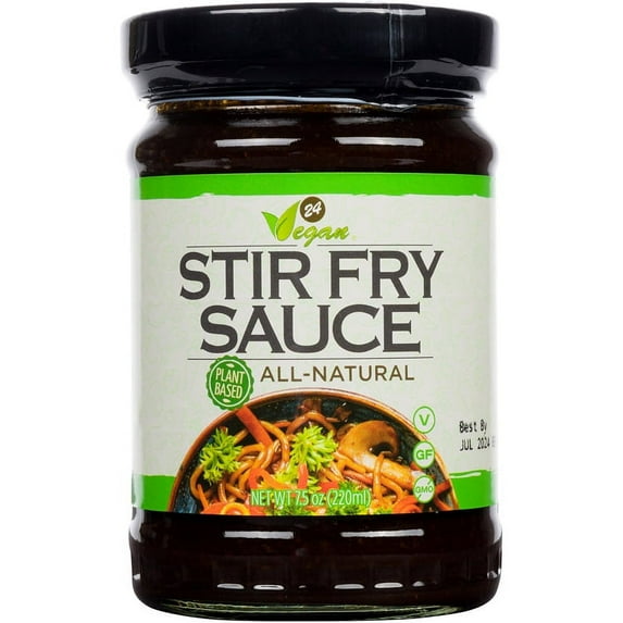 24Vegan Gourment Stir Fry Sauce 7.5 oz