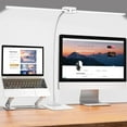 thumbnail image 1 of 24W 31.5IN Architect Double Head Desk Lamps for Home Office,Dimmable & 6 Color Modes Extra Bright Modern Table lamp with Base,Overhead Computer Lighting for Workbench Monitor, 1 of 5