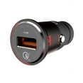 thumbnail image 1 of 24W Adaptive Fast USB Qualcomm Car Charger Quick Charge QC3.0 Adapter Smart Detect Compact Lightweight for Samsung Galaxy S6 Edge+ S7 Edge S8 S8+, Tab 4 NOOK 10.1 (SM-T530) 7.0 (SM-T230), 1 of 6