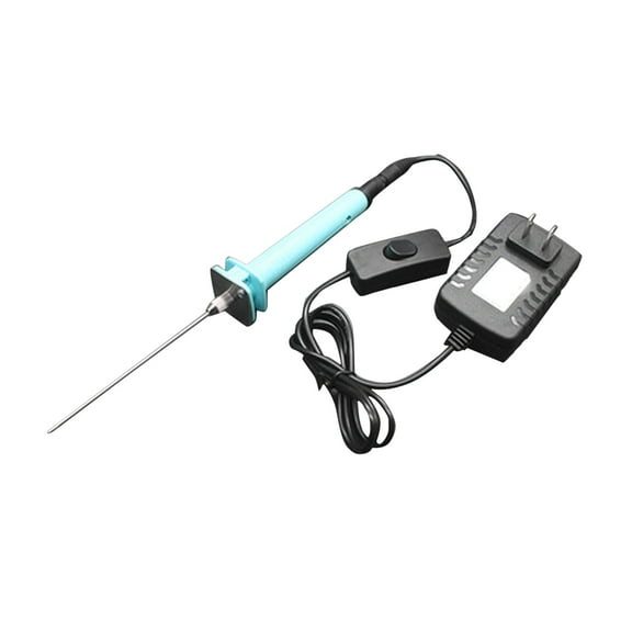 24W Foam Cutter Pen - 2 Sizes (7.99"/4.09"), Fast Heating, Smooth Cuts, Ergonomic Handle for DIY Crafts/Polystyrene