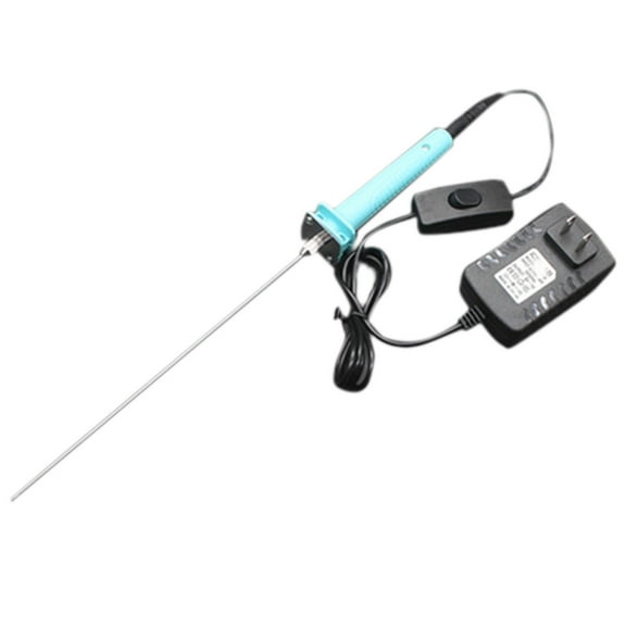 24W Foam Cutter Pen - 2 Sizes (7.99"/4.09"), Fast Heating, Smooth Cuts, Ergonomic Handle for DIY Crafts/Polystyrene