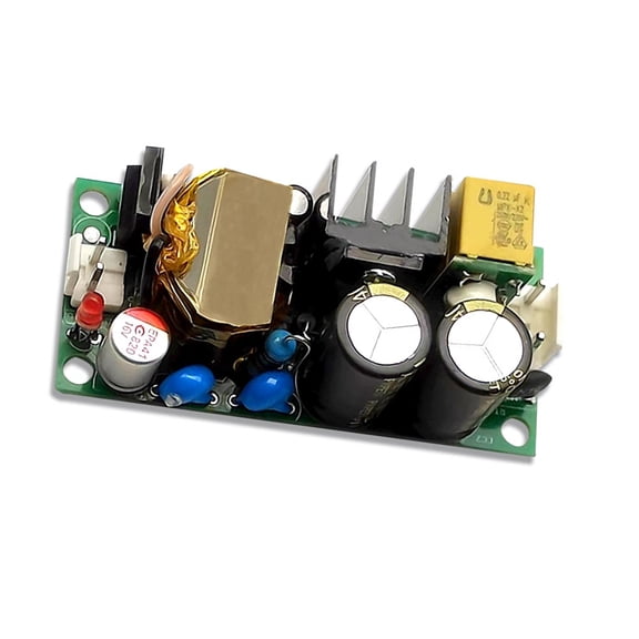 24W High Efficiency AC-DC Converter 176~500V Input to DC5V/12V/24V Output with Multiple Protections for Industrial