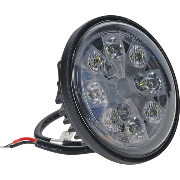 24W LED PAR 36 Sealed Round Light Compatible with Case 850B 850C 855C 855D 1150B 1150C 1150D Dozer 2200 Lumens 12-24V Flood Spot A11280 D71409 RE561116 373662R1 6N-7987 373662R91