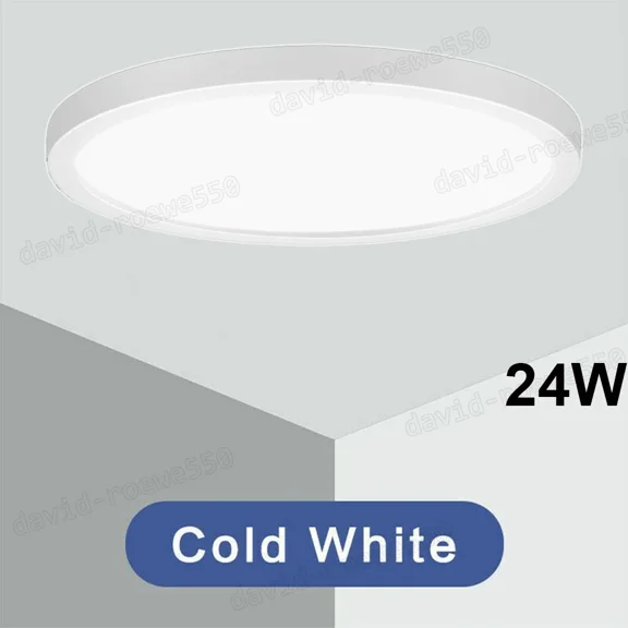 24W Led Ceiling Lights Panel Down Light Bathroom Kitchen Living Room Wall Lamp