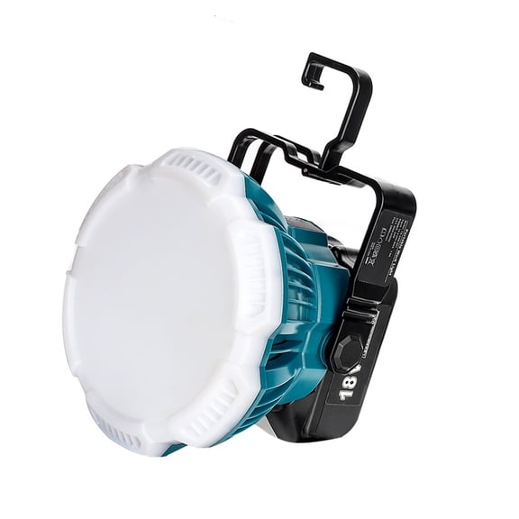 24W Portable LED Work Light for 18V Systems for Camping Fishing Construction Waterproof Dustproof Shockproof