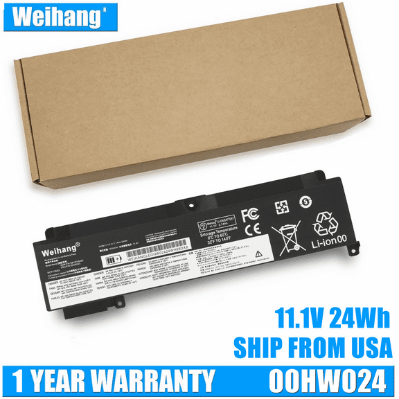 24Wh Replacement Battery 00HW024 For Lenovo ThinkPad T460s T470s 1AV405 01AV406 01AV407 01AV408 01AV462 00HW025 00HW038 L16M3P73 SB10F46462