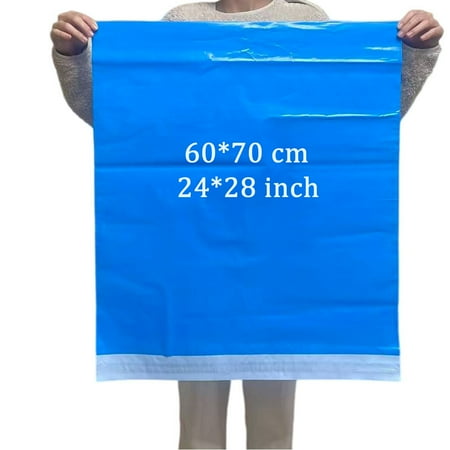 24X 28 Inches Poly Mailers,Large Self-Sealing Shipping Envelopes Poly Plastic Mailing Bags, Tear & Water-Resistant Plastic Shipping Bags for Clothing 10 Pcs