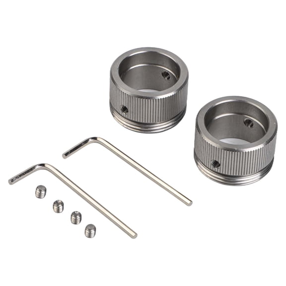 24X M30x1 5 Stainless Steel For Radiator Valve Adapter for For Ra For For For Rav For For RavL Thermostat Valve Kit with Tools