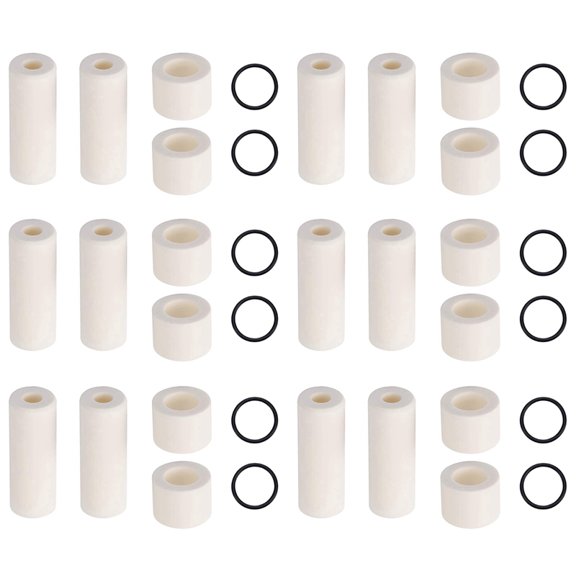 24X Pressure Washer Sandblasting Nozzle Tip, Replacement Wet Sandblaster Attachment, 5000 PSI