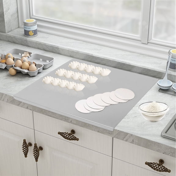 24X20in Stainless Steel Chopping Cutting Board Counter w/ Front Overhang TOP