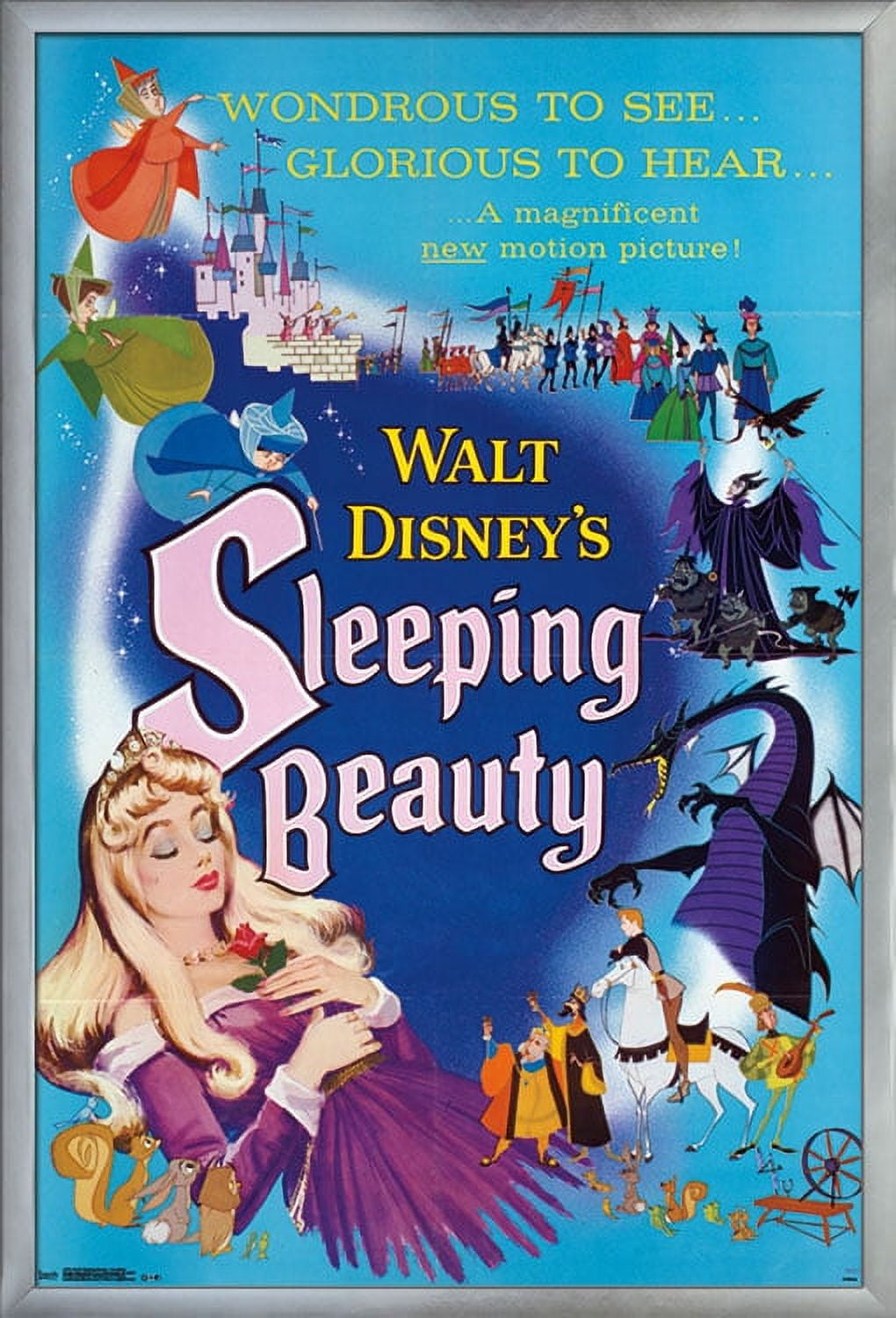 24X36 Disney Sleeping Beauty - One Sheet Wall Poster, 24