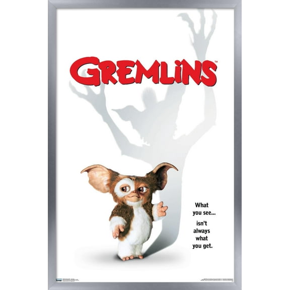 24X36 Gremlins - One Sheet Wall Poster, 24" x 36", Framed