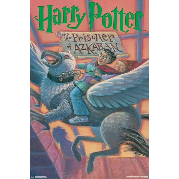 24X36 Harry Potter and the Prisoner of Azkaban - Book Cover Wall Poster, 24" x 36"