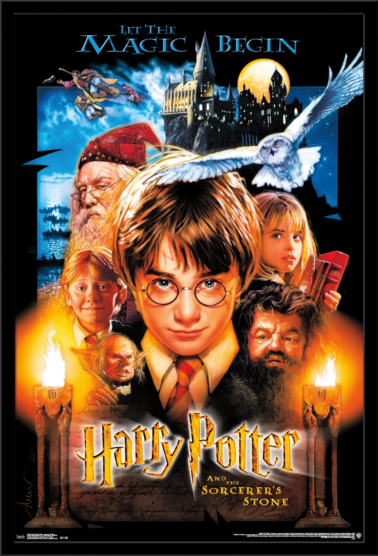 ハリーポッター　premium print Amazon.com: Trends International 24X36 Harry Potter and the