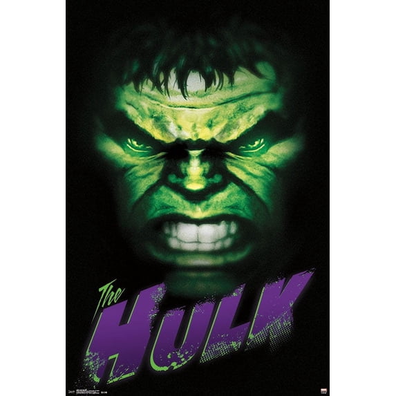 24X36 Marvel Comics - The Hulk Wall Poster, 24" x 36"