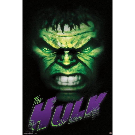 24X36 Marvel Comics - The Hulk Wall Poster, 24" x 36"