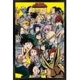 thumbnail image 1 of 24X36 My Hero Academia - Selfie Wall Poster, 24" x 36", Framed, 1 of 2