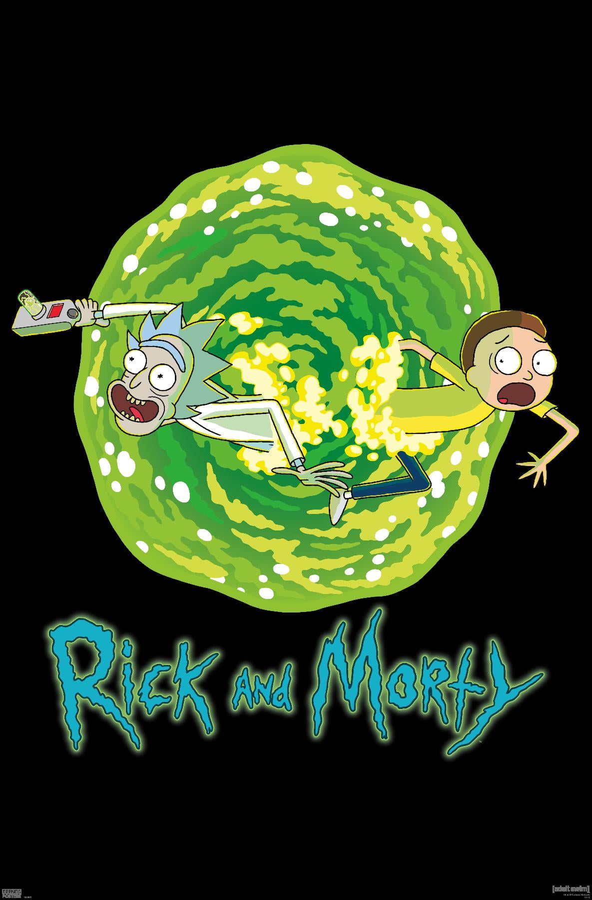 Rick and Morty - Portal escape  Rick and morty poster, Iphone