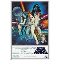 24X36 Star Wars: A New Hope - One Sheet Wall Poster, 24" x 36"