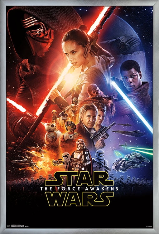 Star Wars: The Force One Sheet Poster and Poster Clip Bundle - Walmart.com