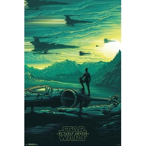 24X36 Star Wars: The Last Jedi - Jakku Sunrise Wall Poster, 24" x 36"