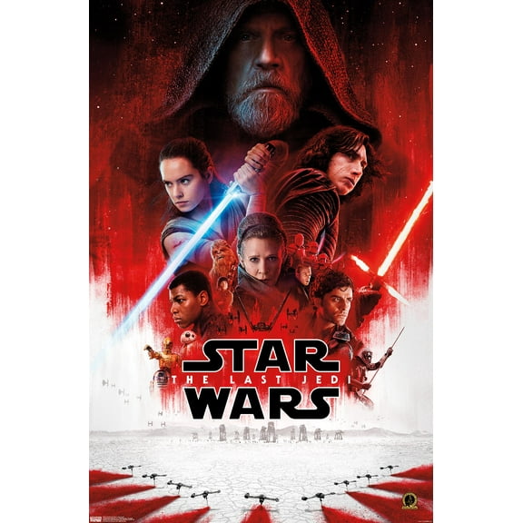 24X36 Star Wars: The Last Jedi - One Sheet Wall Poster, 24" x 36"