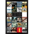 thumbnail image 1 of 24X36 The Beatles - Albums Wall Poster, 24" x 36" Framed, 1 of 6