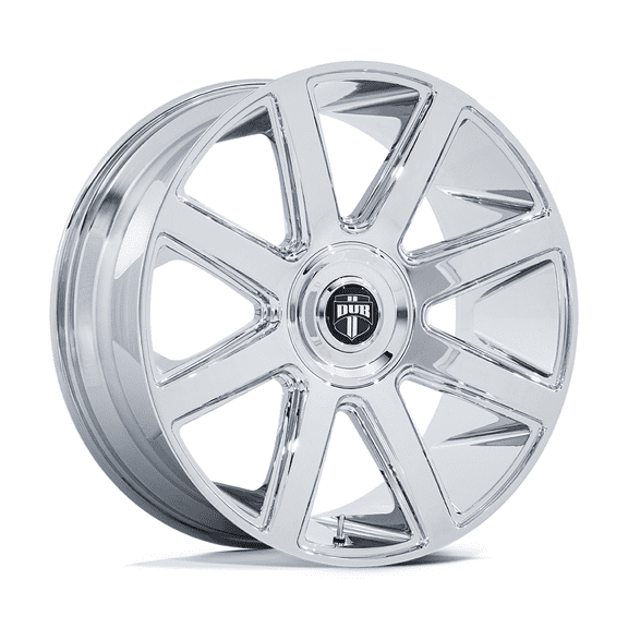 24X9 DUB DC273 Pull Chrome 5x115 ET15 Wheel Rim