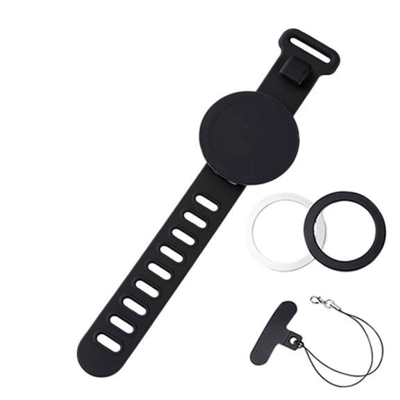 24cm/28cm Wrist Strap Phone Holder for Phone 16 15 14 Magnetic Wristband Phone Holder Armband Stand Easy To Disassemble