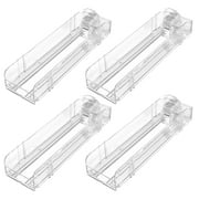 24cm Automatic Display Holder for Retail Store - Clear Case Pushers Rack (4pcs)