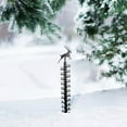thumbnail image 1 of 24cm Handmade Metal Outdoor Snowfall Measurement Gauge, Snow Gauge, Garden Decor, Steel with Industrial Coating and Bold Calibration, 1 of 4