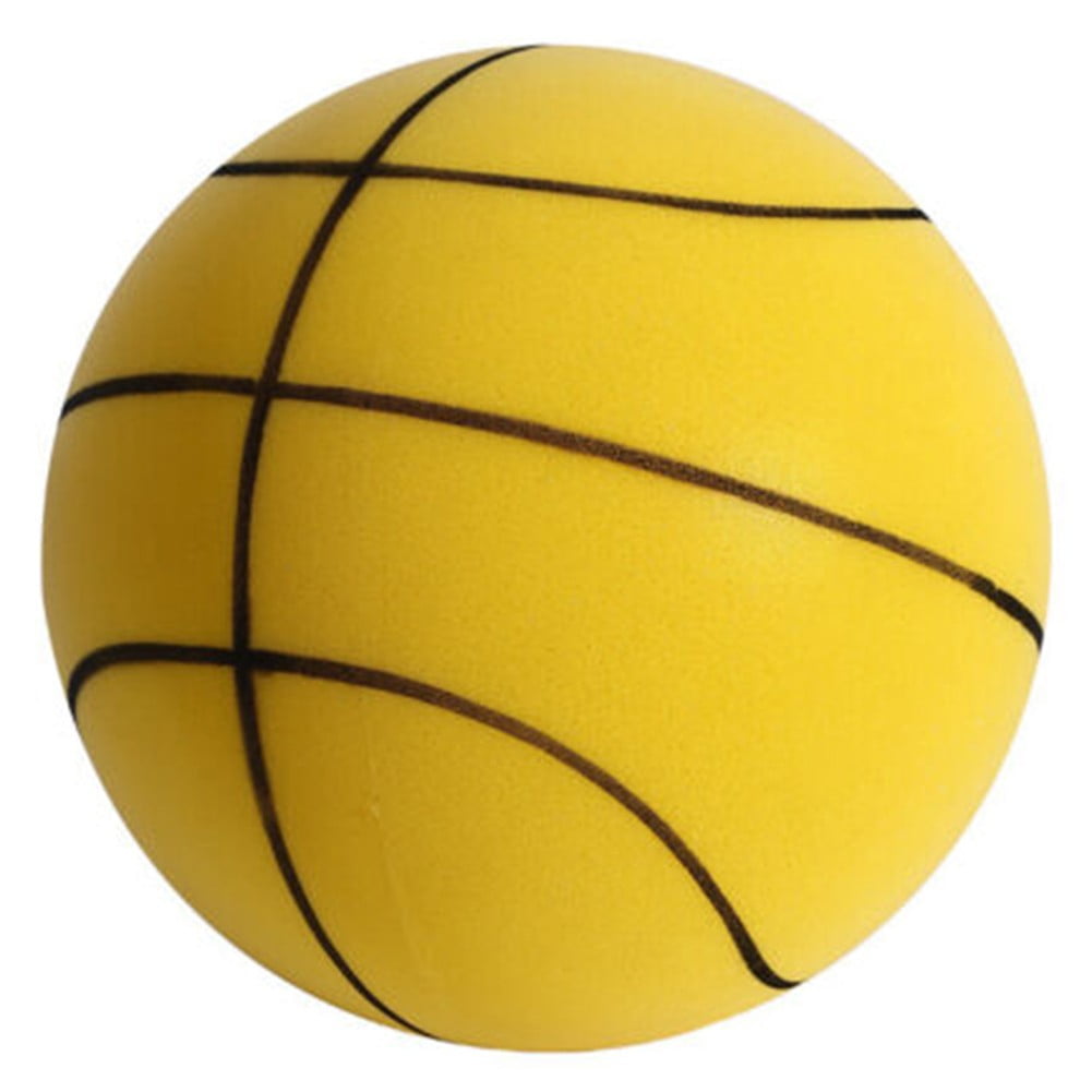 24cm Silent Basketball Foam Sports Ball Indoor Mute Basketball Low Noise Basketball Training for