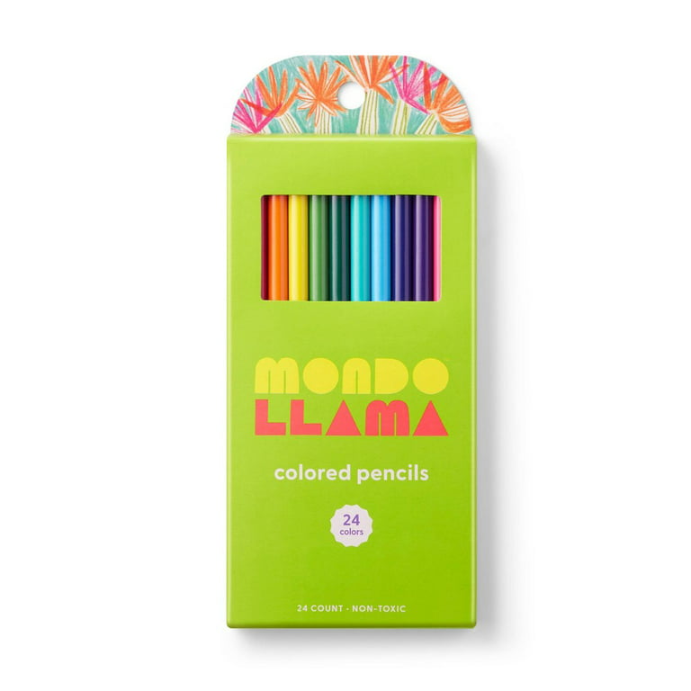 24ct Colored Pencils - Mondo Llama