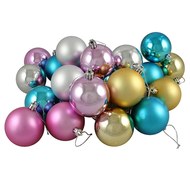 Pastel christmas balls deals