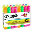 thumbnail image 1 of Sharpie Tank Style Highlighters, Chisel Tip, Assorted Colors, 24 Count, 1 of 6