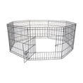 thumbnail image 1 of 24h in. Octagon Eight Panel Portable Foldable Pet Dog Cat Wire Pen, 1 of 1