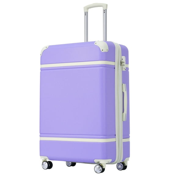 24in Carry on Luggage with Spinner Wheels Lightweight Hardshell Expandable Luggage with Tsa Lock Travel Rolling Luggage Suitcase for Men Women