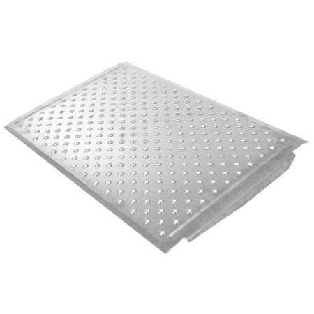 24in x 36in Aluminum EZ-Traction Curb Ramp