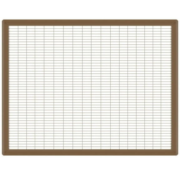24in x 36in Imperial Brown Heavy Gauge Steel Floor Grille - Heating and Cooling Air Vent