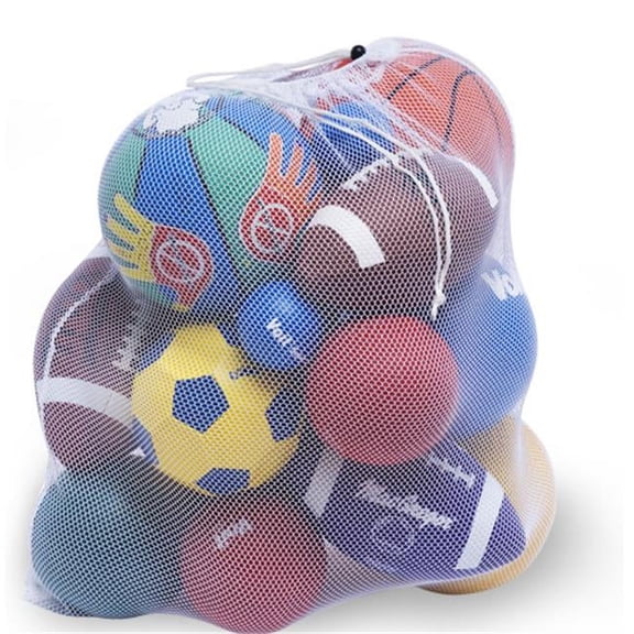 24in x 36in White Heavy-Duty Mesh Equipment Bag