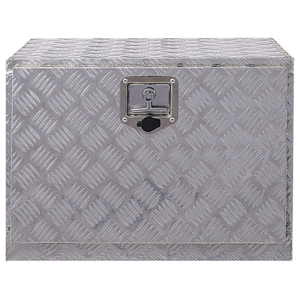 24inch Aluminum tool box w/lock keys Silver