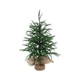 thumbnail image 1 of 24inch Artificial Christmas Tree, Realistic Mini Desktop Holiday Decoration, Small Green Xmas Tree for Home, Office, Entryway, or Tabletop Décor, 1 of 5