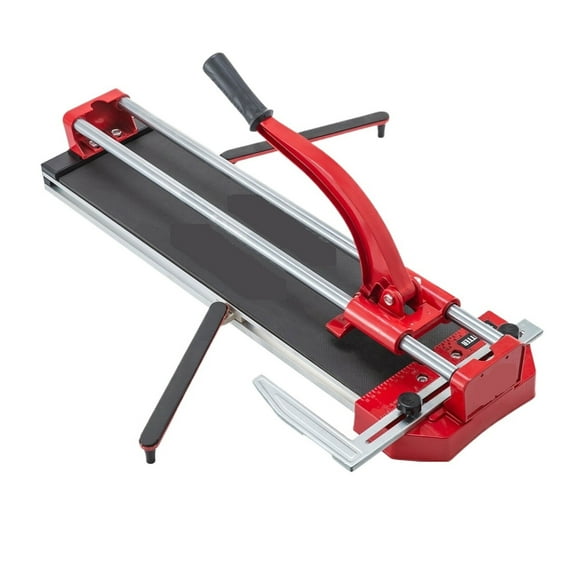 24inch Manual Tile Cutter W/ Positioning Max Cutting Width 600mm Push Knife Ceramic Porcelain Aluminium Double Rails ,Stronger Stability