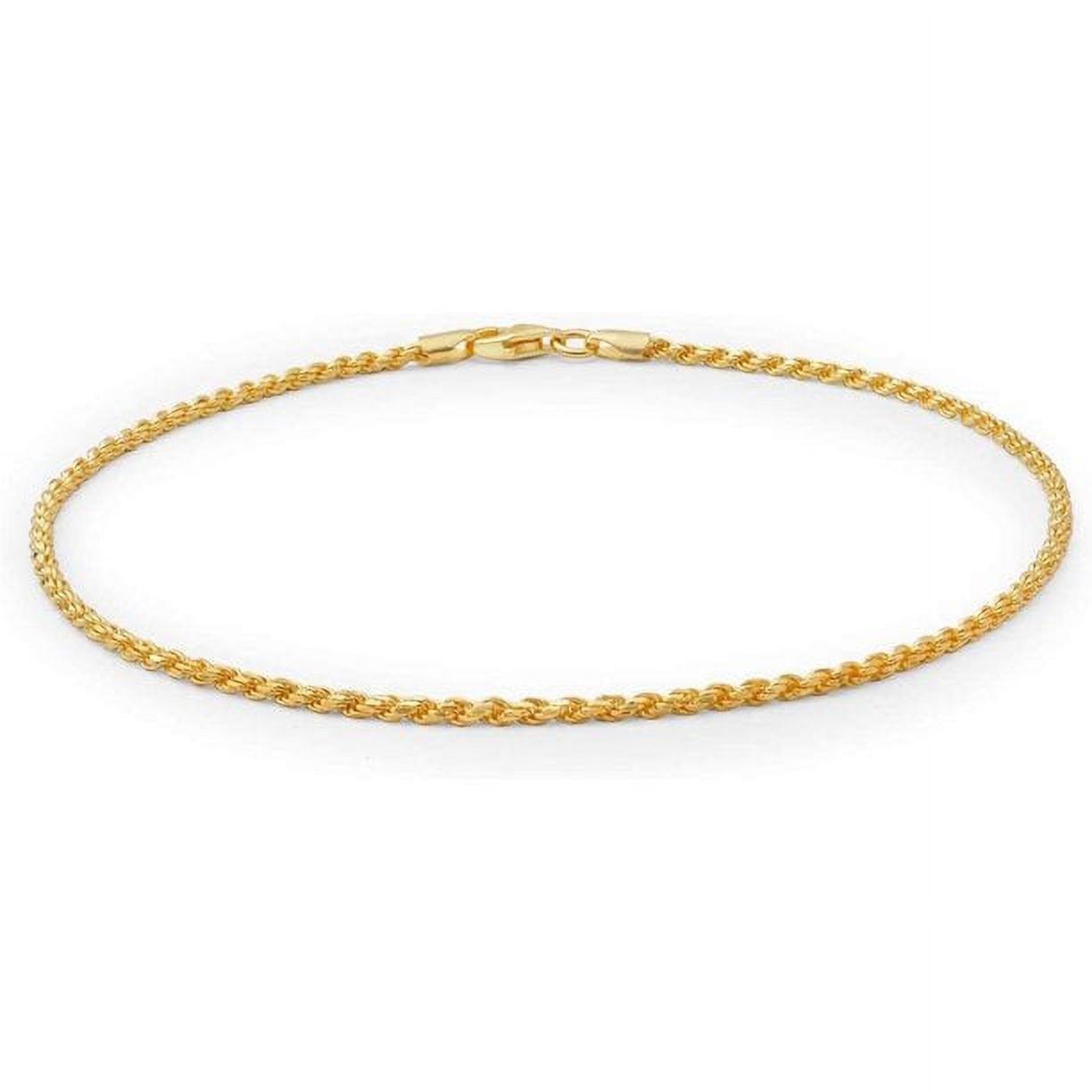 Durable 24k Gold Plated Rope Chain Anklet Beach Liberia Ubuy