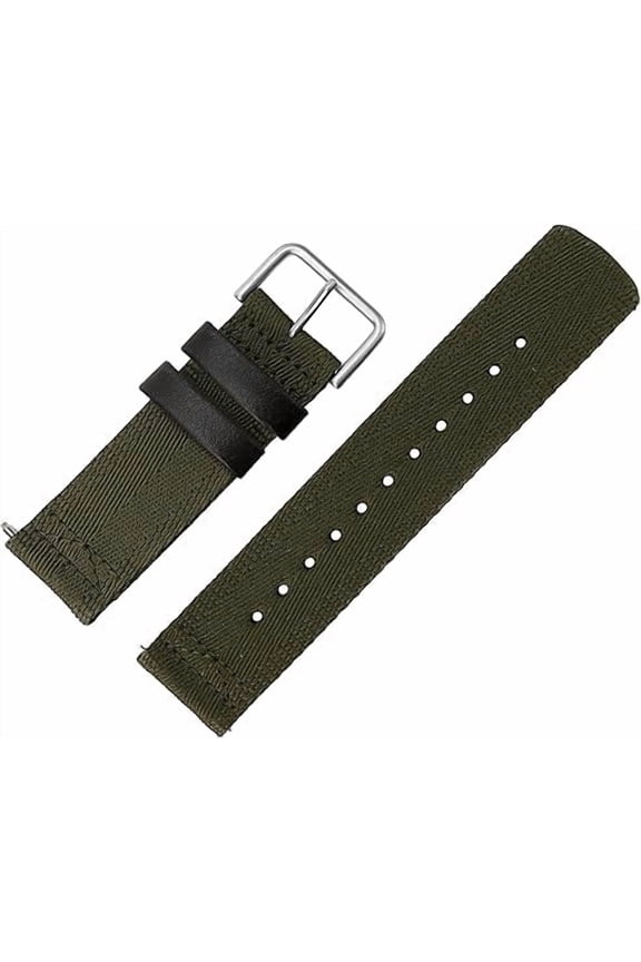 24mm Elastic Nylon Watch Band Compatible With Protrek PRG 600YB PRG 650 PRW 6600 GA2000 Stretchy Strap Waterproof Plastic Connector