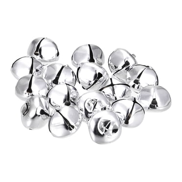 Jingle Bells, 24mm 16pcs Carbon Steel Craft Bells For DIY Christmas, Green